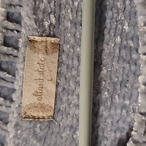 Light blue soft chenille sweater